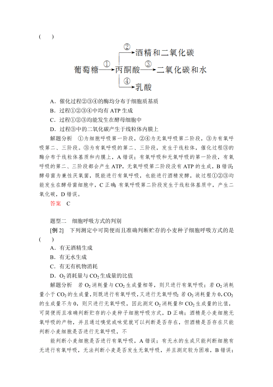 2020生物同步导学提分教程人教必修一讲义：第5章 细胞的能量供应和利用 第3节 第2课时 WORD版含答案.doc_第3页