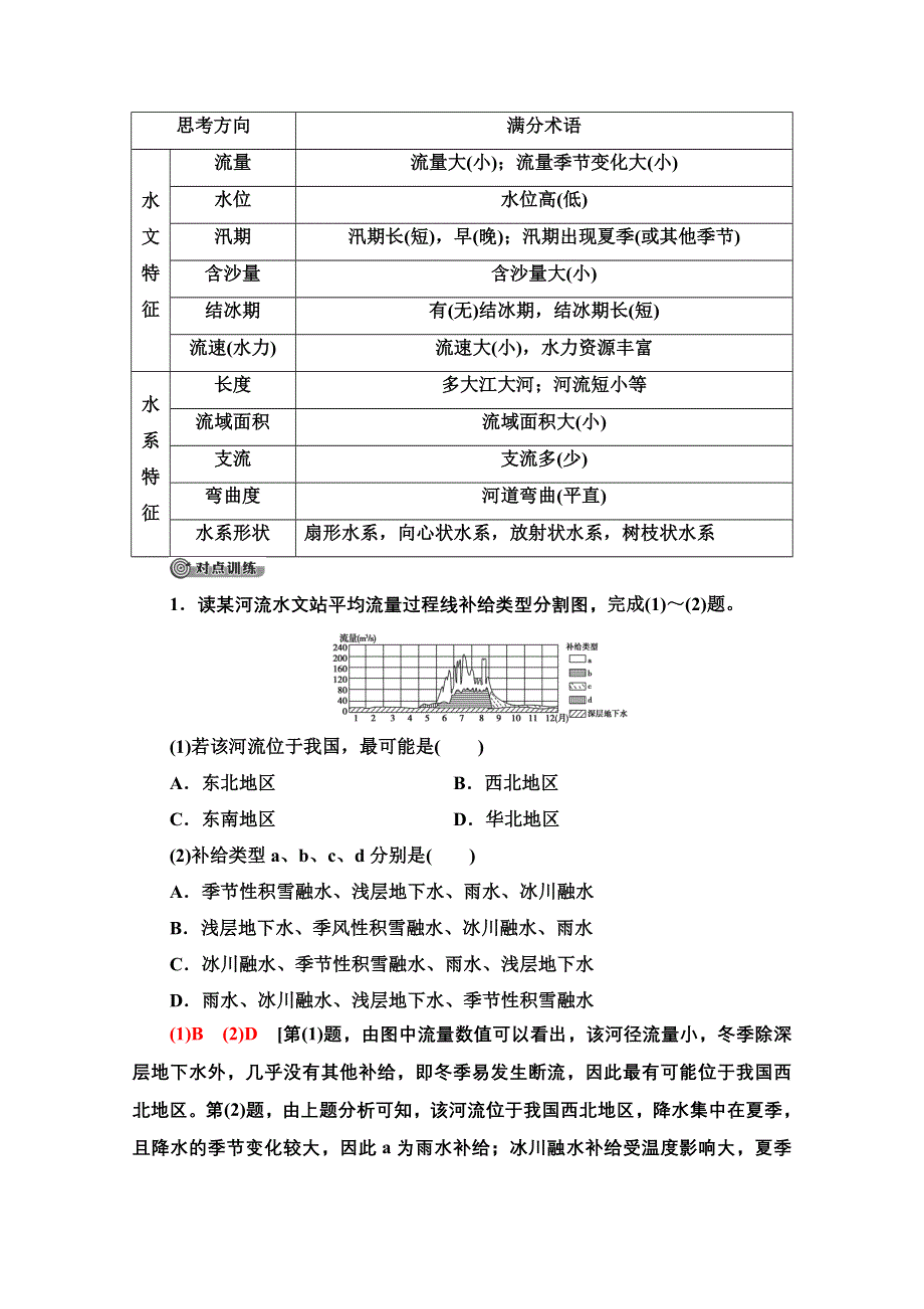 2020-2021学年新教材地理湘教版选择性必修第一册教师用书：第4章 章末小结与测评 WORD版含解析.doc_第3页