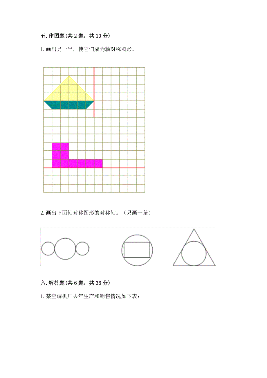 人教版四年级下册数学期末测试卷及一套答案.docx_第3页