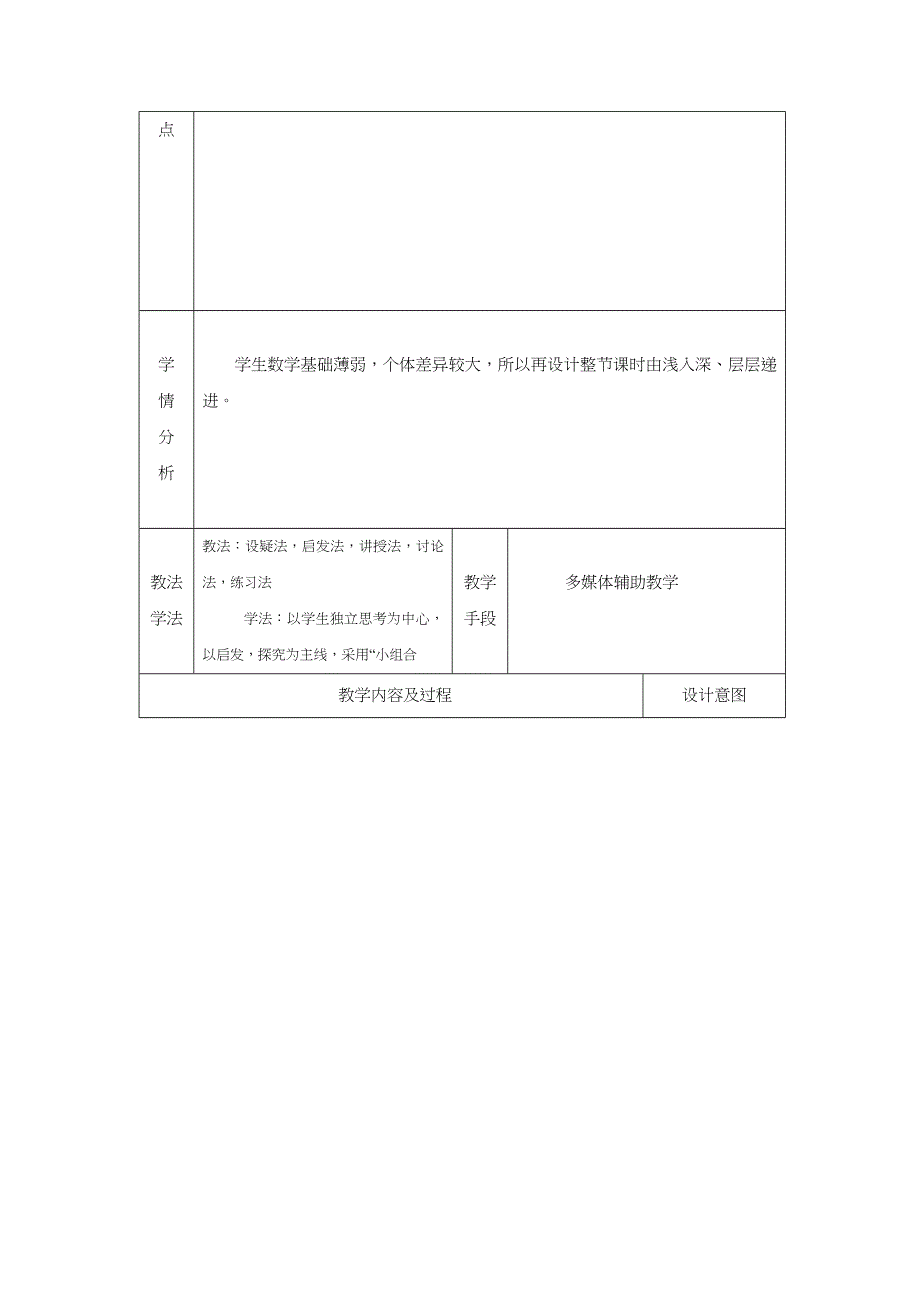 吉林省长春市田家炳实验中学高一数学人教A版必修2《3.2.2直线的两点式方程》教案 .doc_第2页