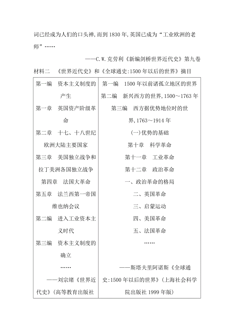 2016届高三历史二轮复习套餐训练 主题二 史观解读.doc_第3页