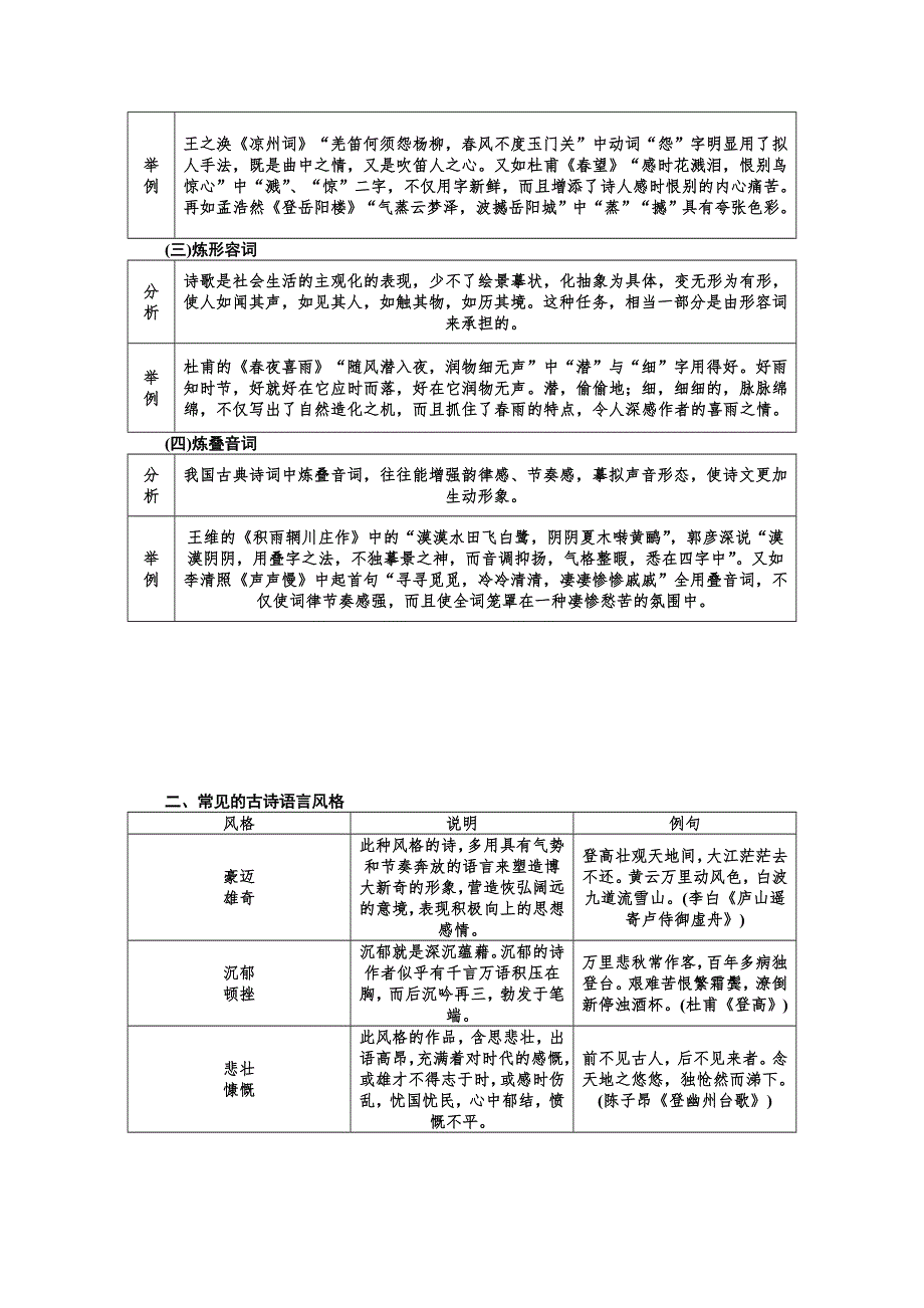 《精品》专题一第二讲鉴赏诗歌的语言 WORD版.doc_第2页