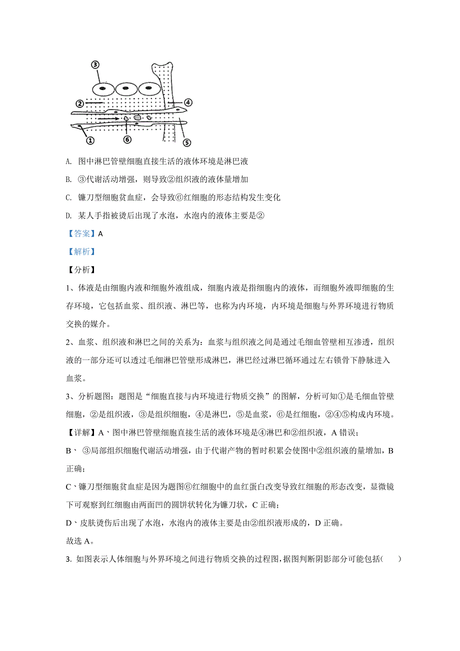 全国百强名校“领军考试”2020-2021学年高二11月联考生物试卷 WORD版含解析.doc_第2页