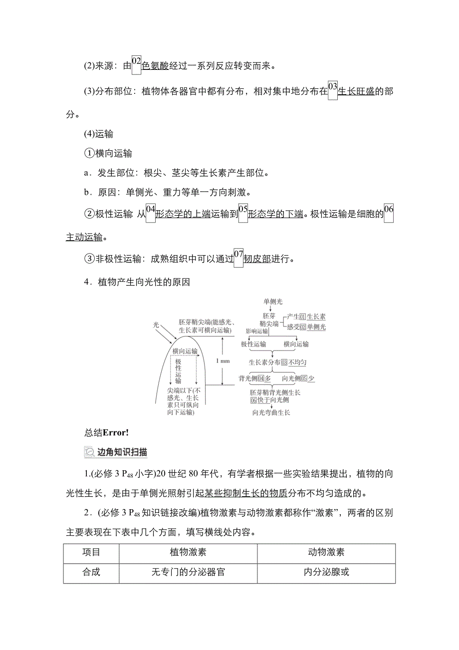 2021届高考生物人教版一轮创新教学案：第8单元　第28讲　植物激素的调节 WORD版含解析.doc_第2页