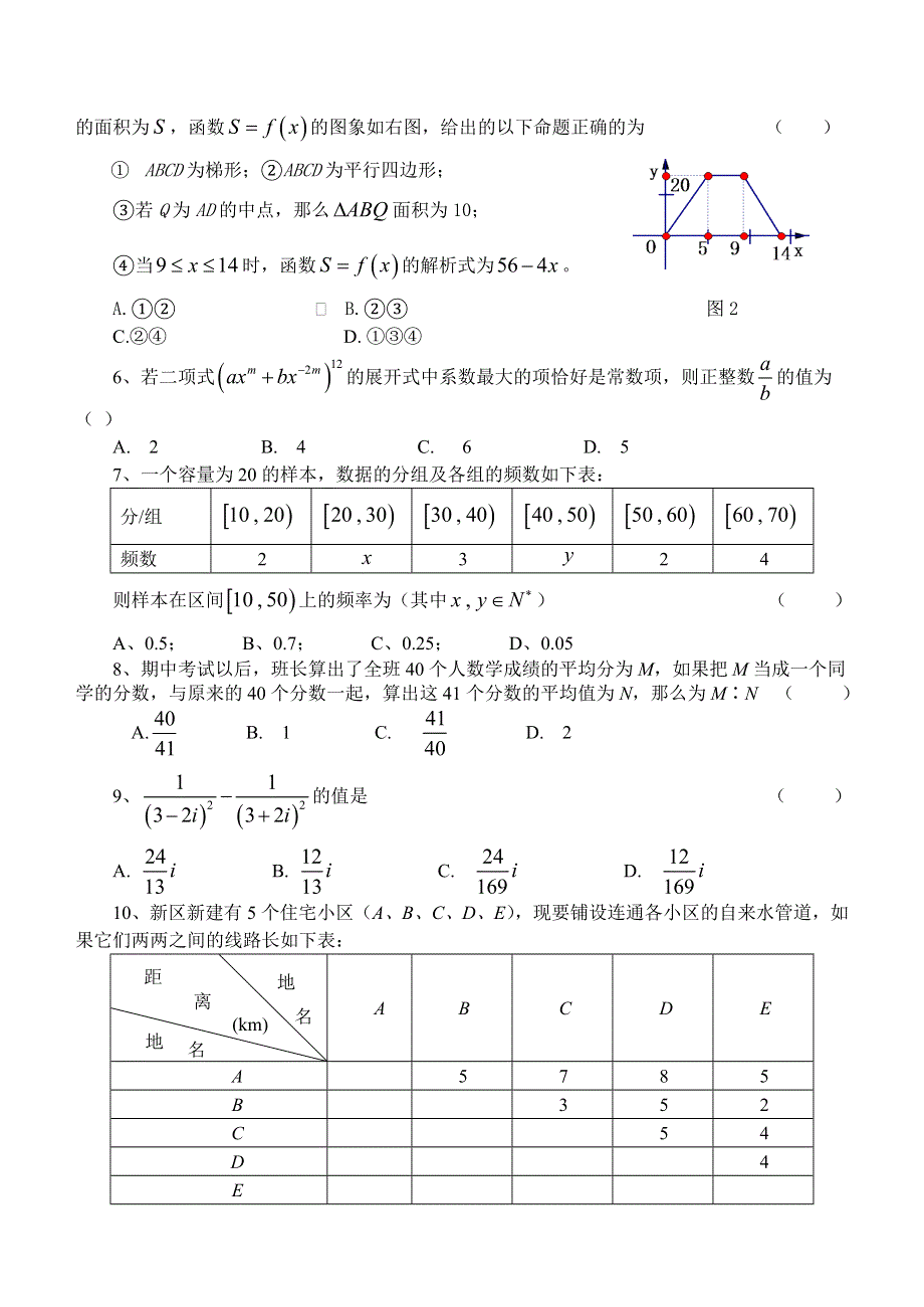 全国数学科大联考2005年高考模拟三.doc_第2页