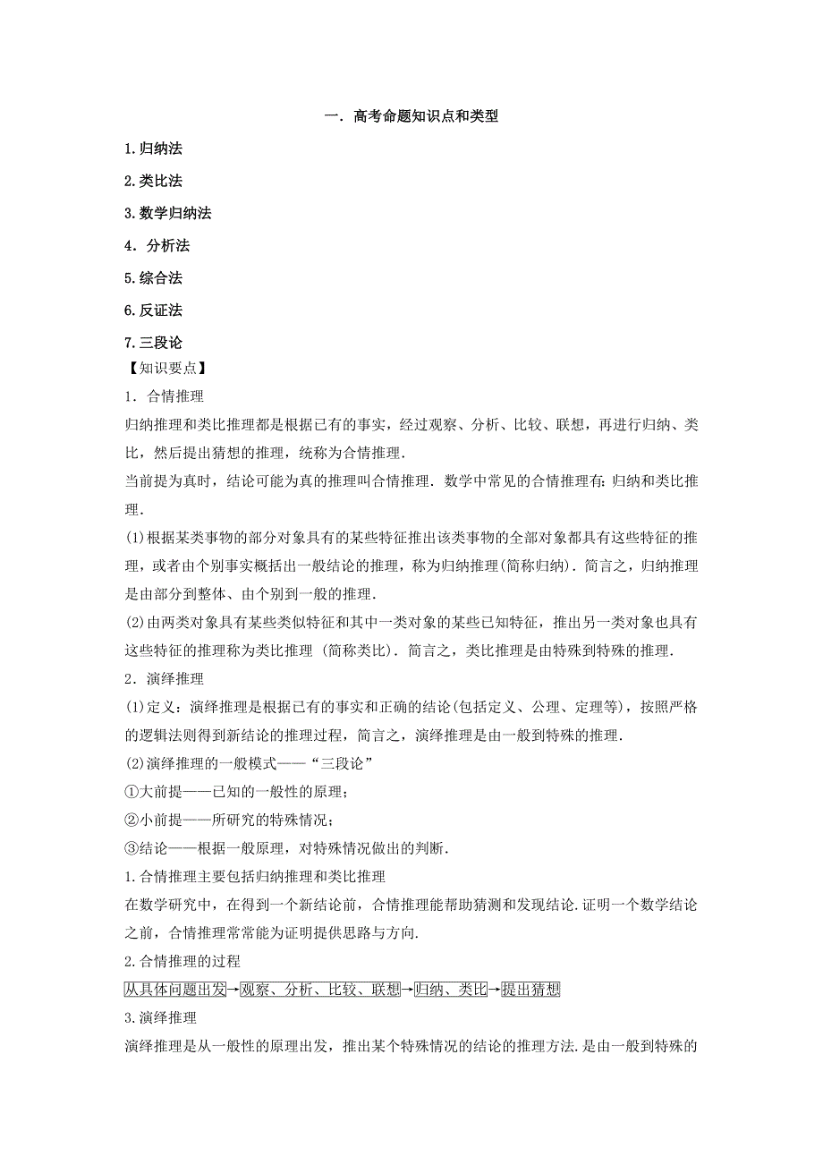 2022届高考数学基础总复习提升之专题突破详解：专题18 演绎推理与合情推理 WORD版含解析.doc_第1页