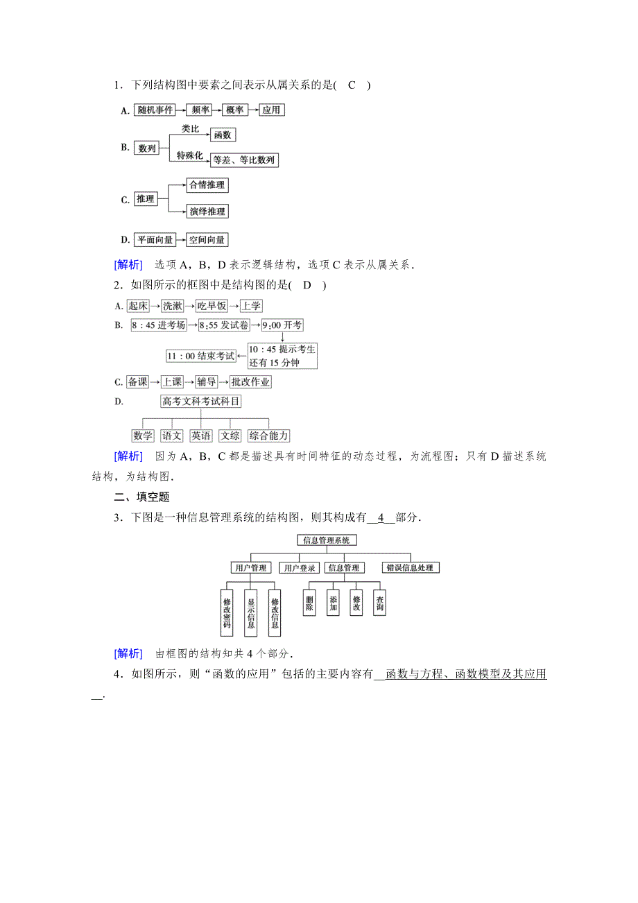 2019-2020学年人教A版数学选修1-2练习：第4章 框图 4-2 WORD版含解析.doc_第3页