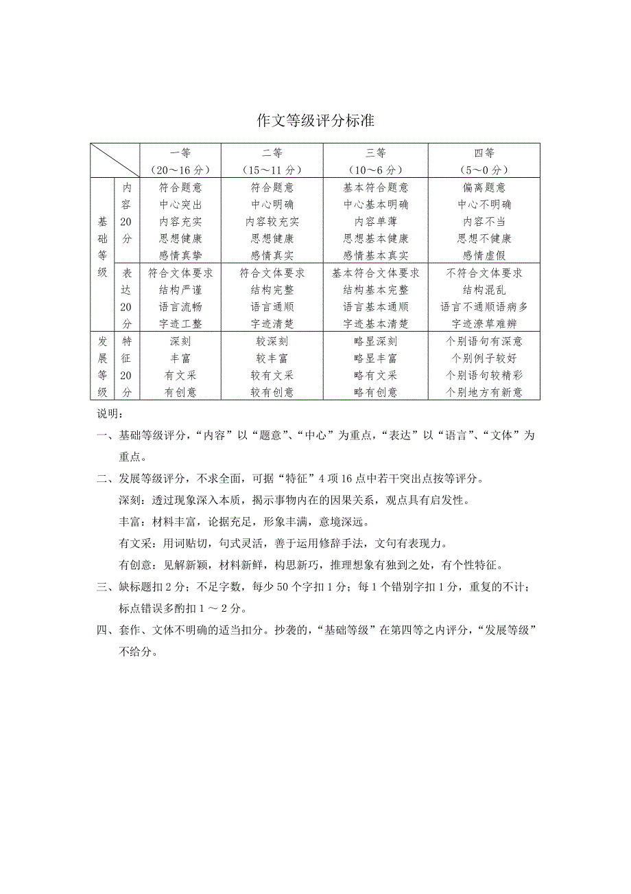 四川省自贡市2012届高三第一次诊断性考试答案（语文）（2012自贡“一诊”）.doc_第3页