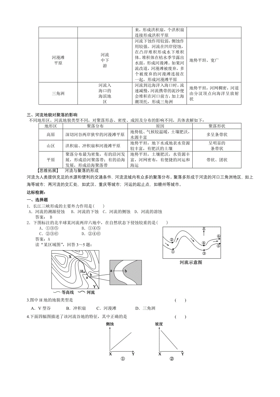 《导与练》2015高考地理总复习配套学案：河流地貌的发育3.doc_第2页