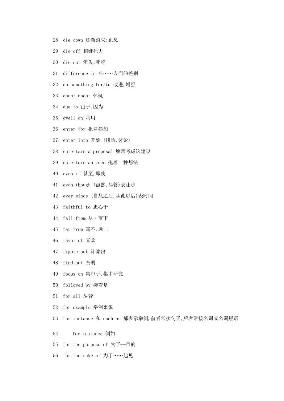 2021届高考英语二轮复习 高频阅读词组 练习（三十二）（含解析）.doc_第2页