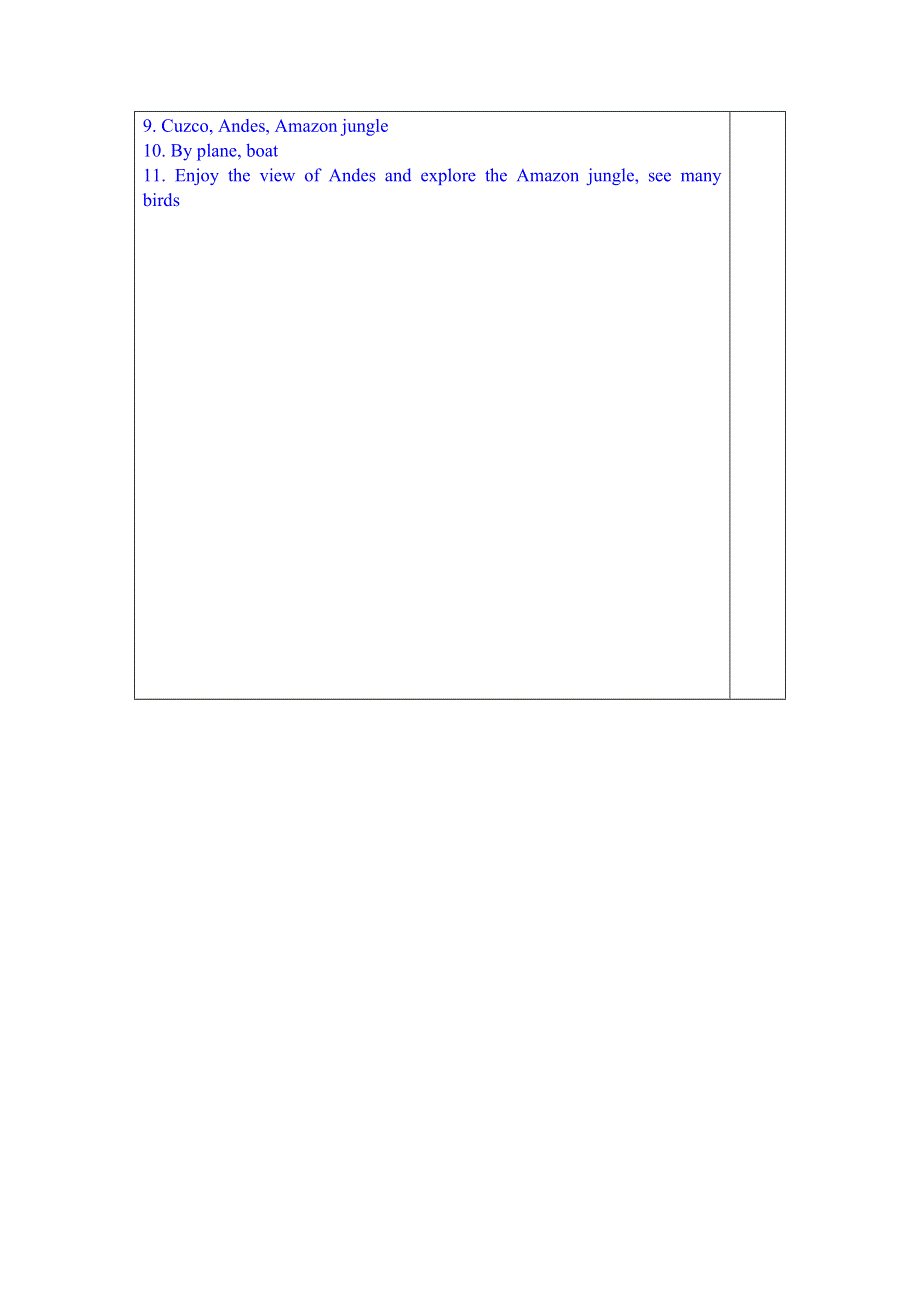 山东省泰安市肥城市第三中学英语高中人教版学案 选修七：UNIT5 TRAVELLING ABROAD READING2理解.doc_第3页