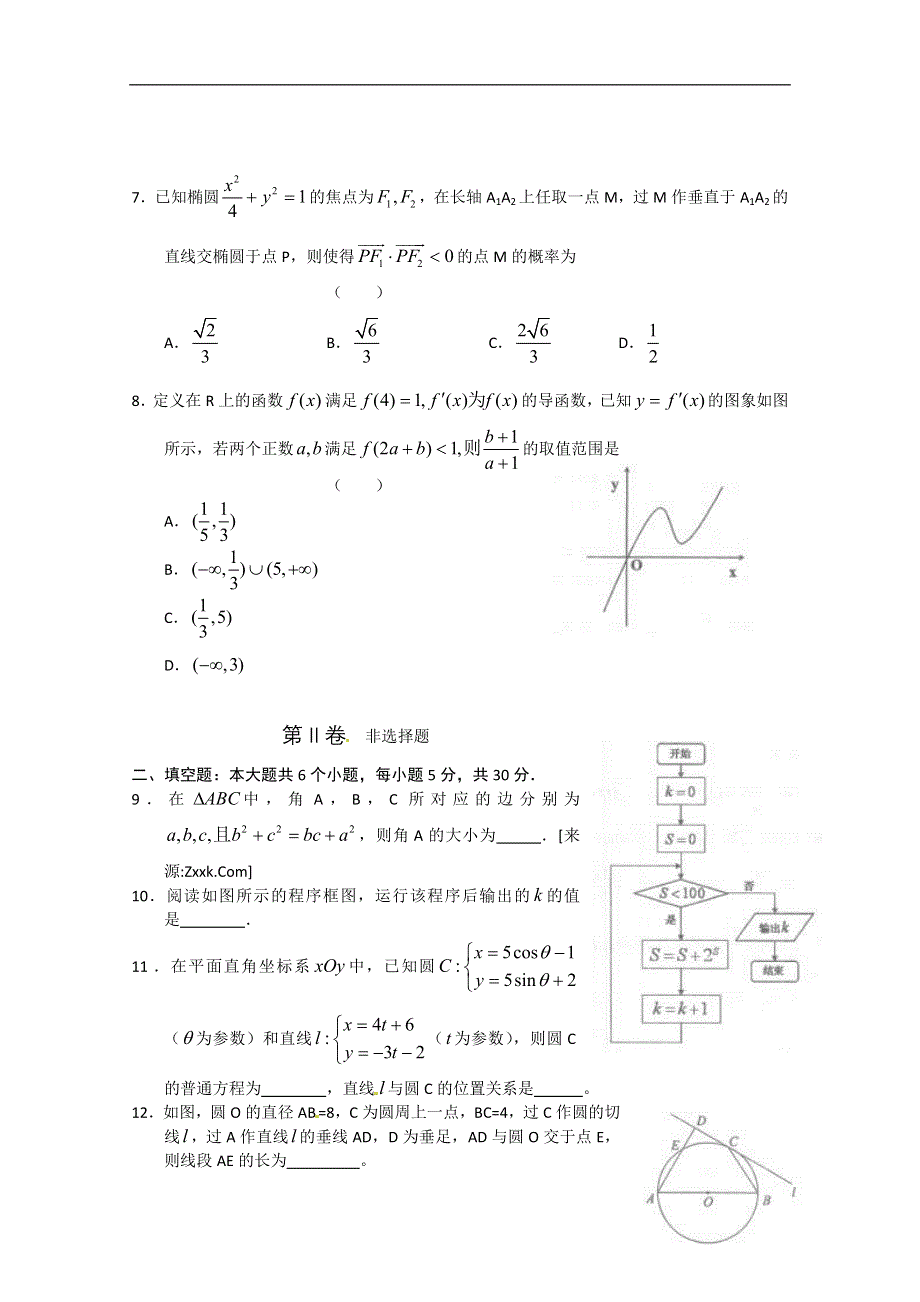 北京市石景山区2011届高三模拟数学（文）试题及答案.doc_第2页