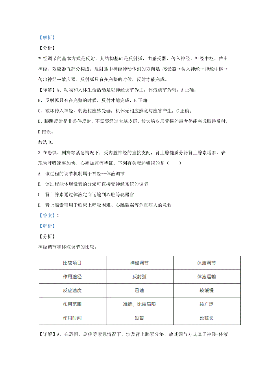 山东省潍坊市2018-2019学年高二生物下学期期中试题（含解析）.doc_第2页