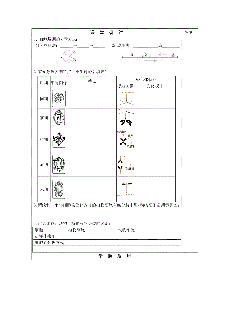 《原创》江苏省2013—2014学年生物（苏教版）必修一同步导学案：5.1细胞增殖（一）.doc_第2页