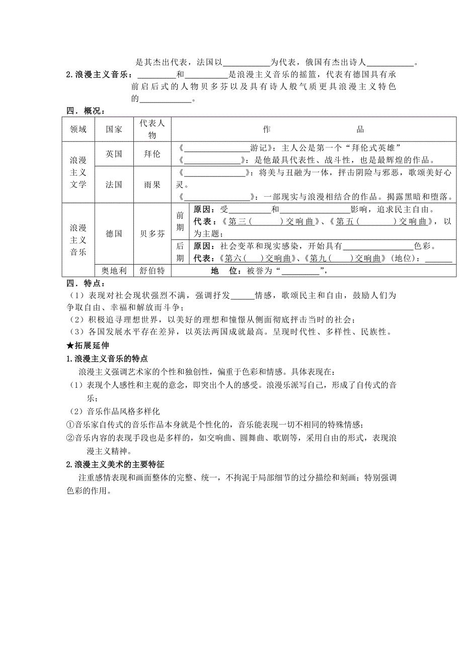 《经典复习》高三历史（人民版）一轮复习学案：工业革命时代的罗马情怀（必修三）.doc_第2页