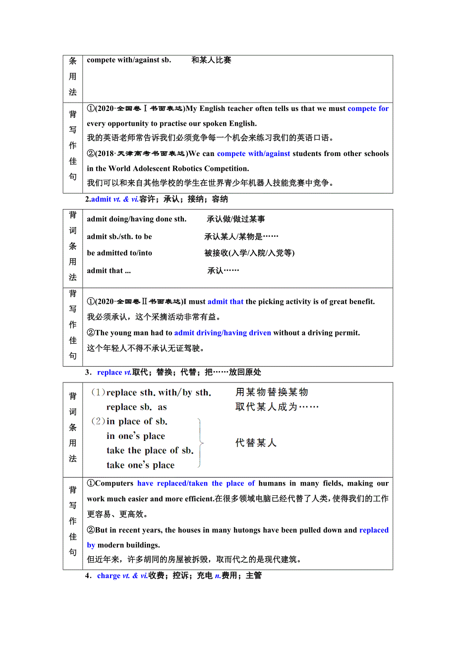 2022届高考英语人教版一轮学案：必修2 UNIT 2 THE OLYMPIC GAMES WORD版含答案.doc_第3页