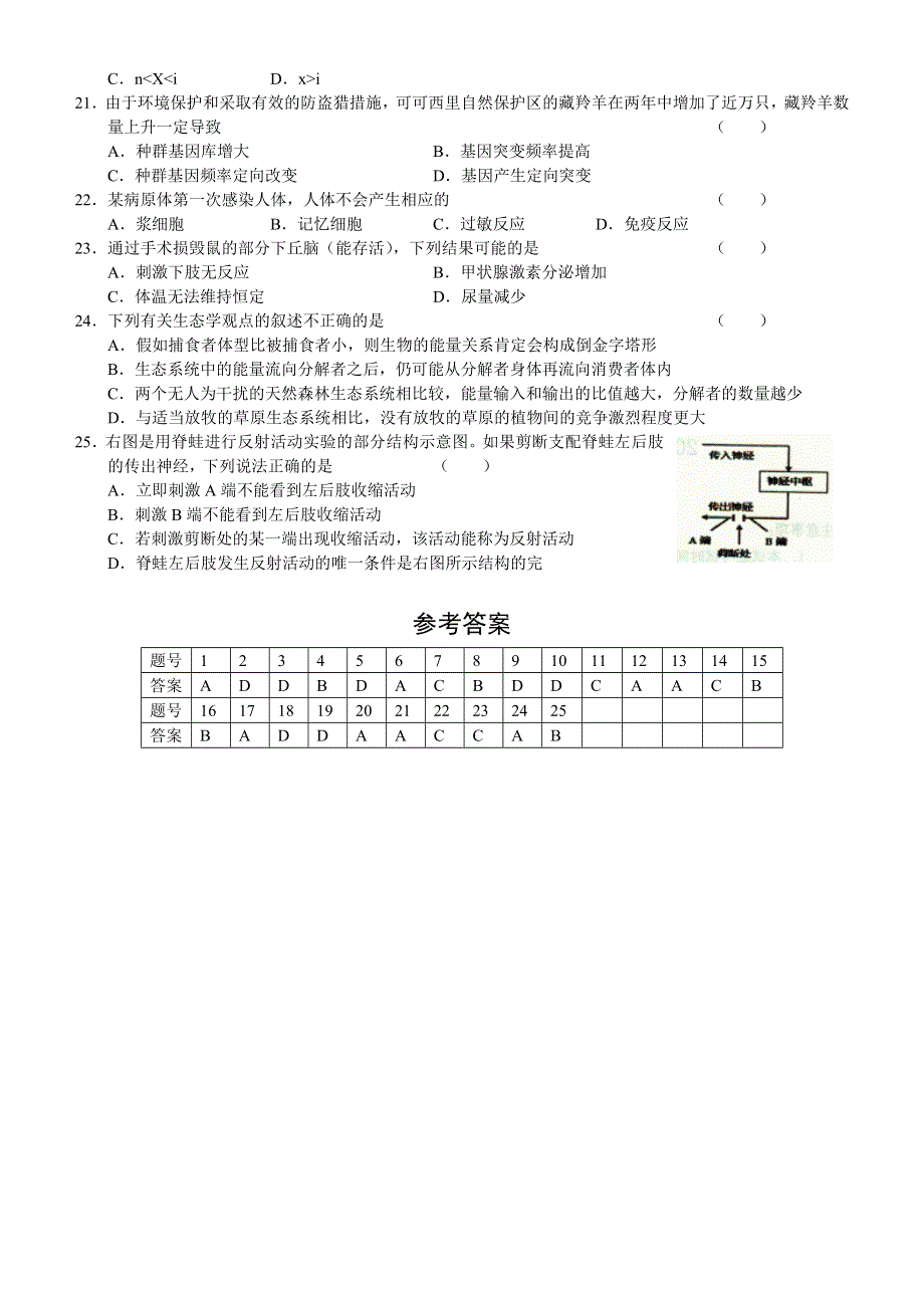 《原创》高三优题训练系列之生物（16）WORD版含答案.doc_第3页