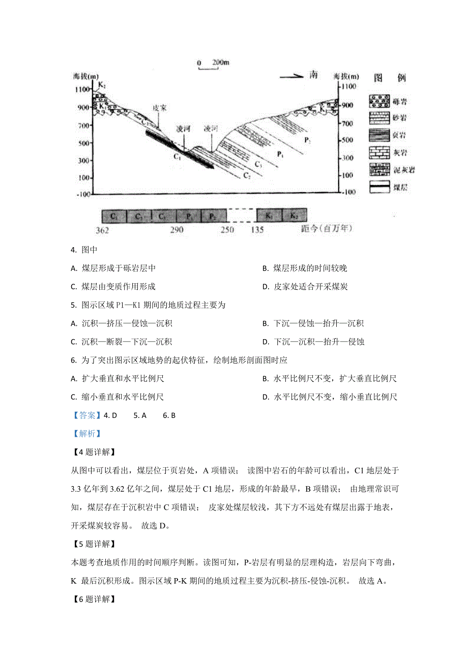 北京市东城区2019届高三二模地理试题 WORD版含解析.doc_第3页