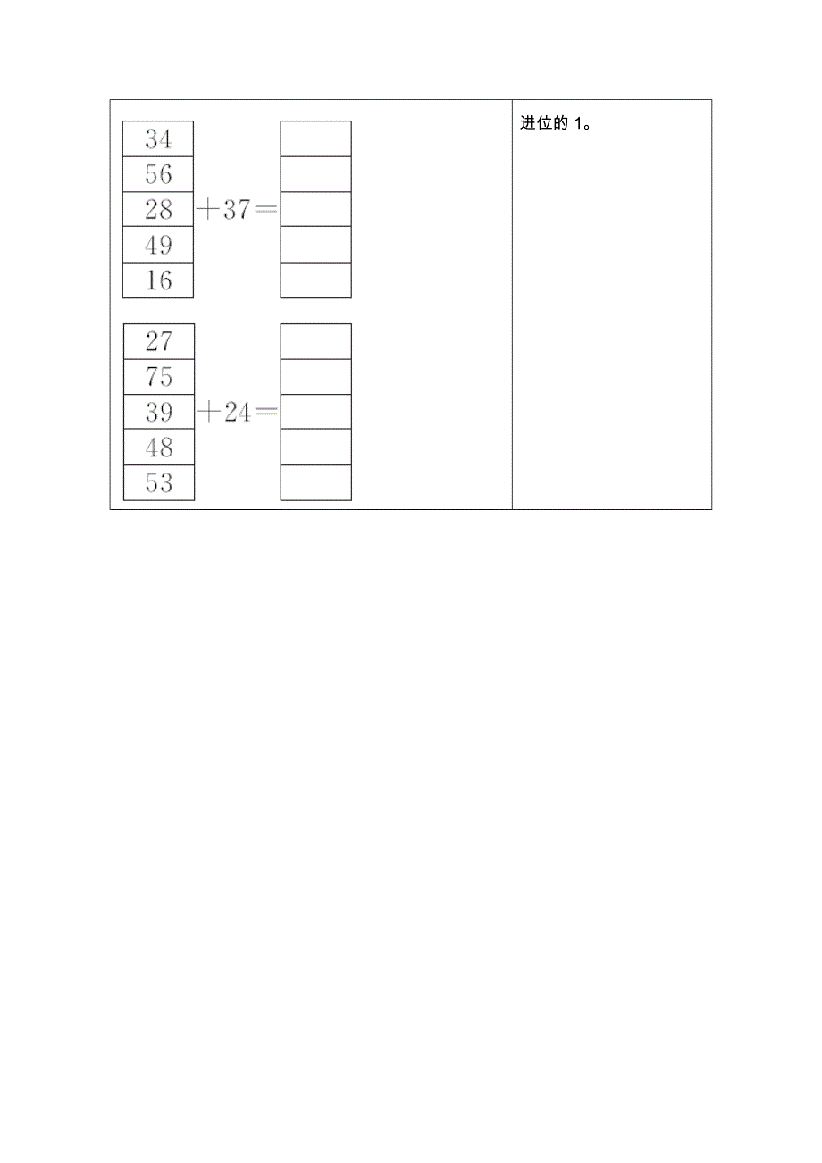 2021年人教版二年级数学上册期末口算练习二两位数加两位数(进位).doc_第2页