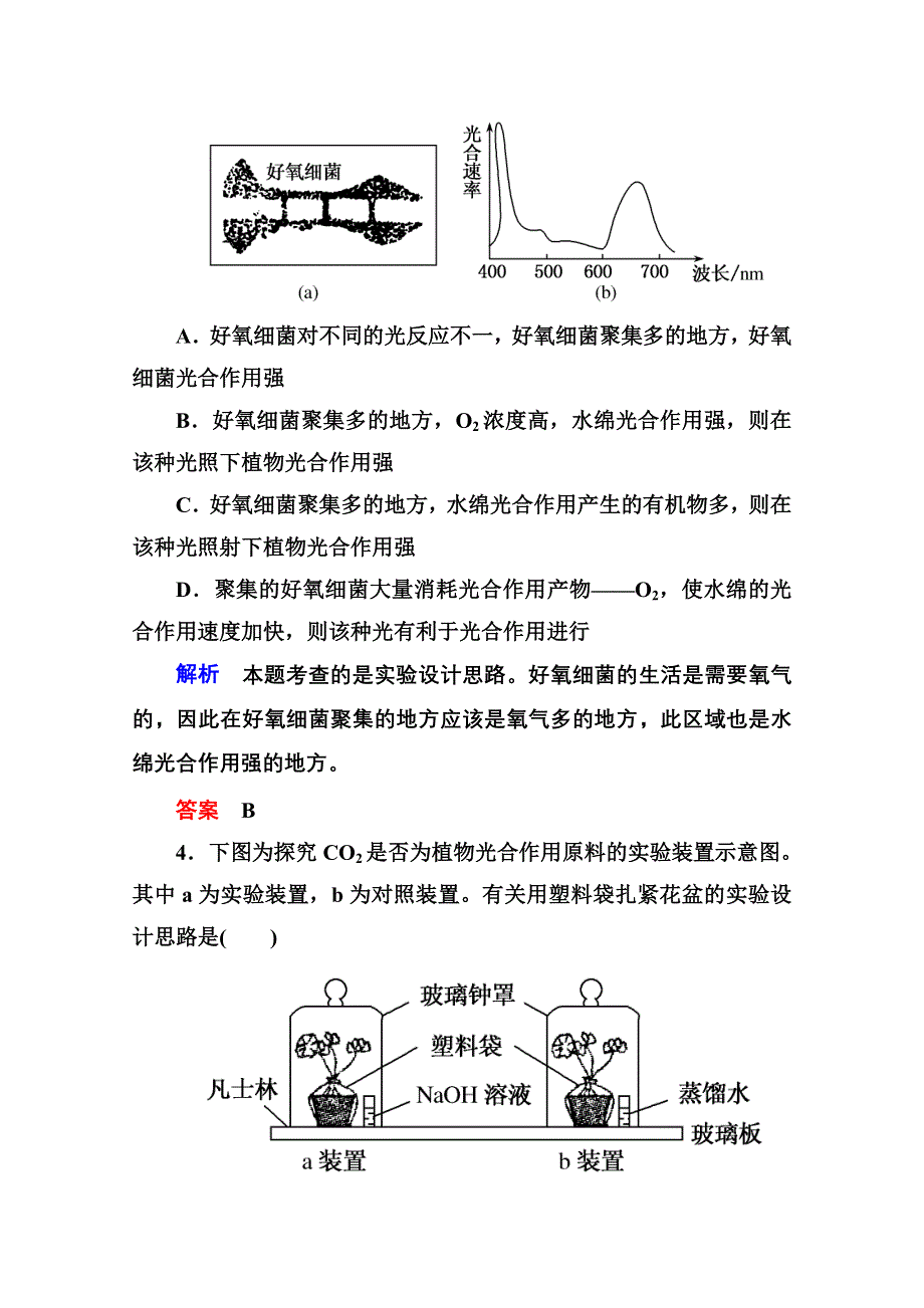 2014-2015学年高中生物（人教版）必修一双基限时练19 光合作用的原理和应用.doc_第2页