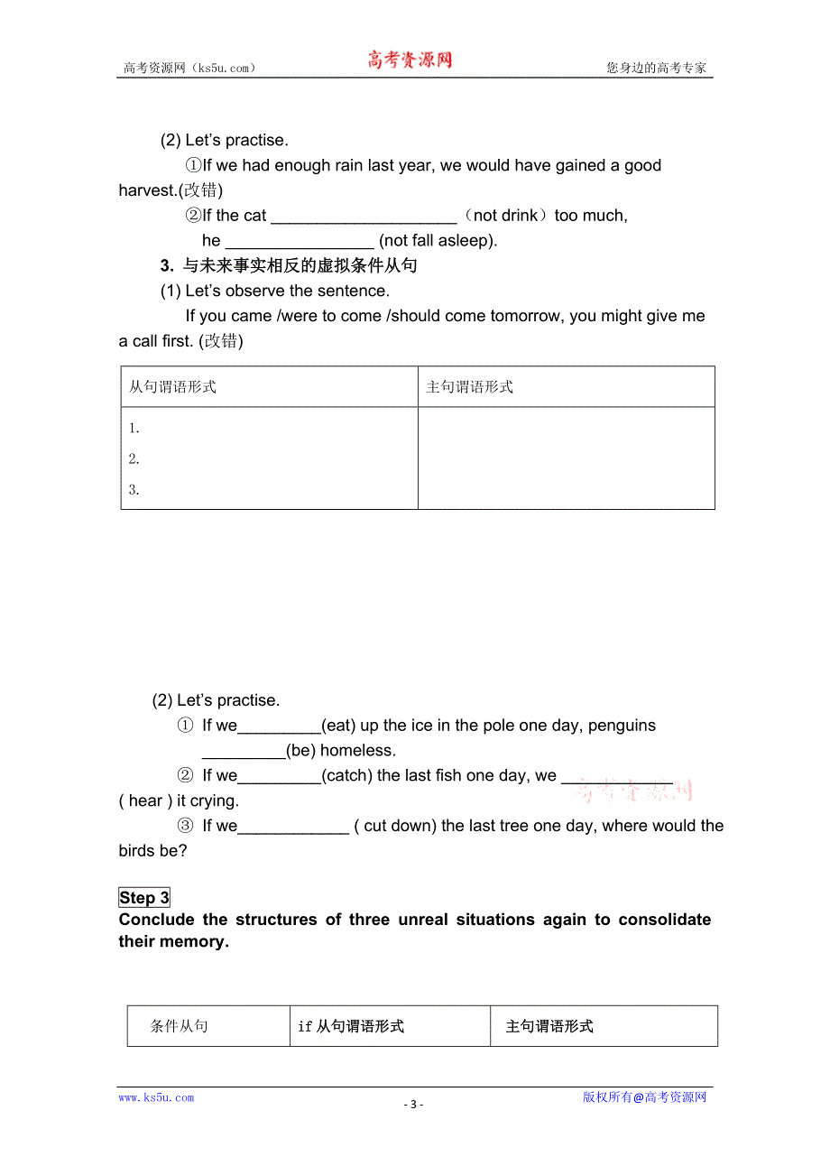 2014-2015学年高中英语《精品》同步教案：UNIT 1 ART（人教新课标选修6）语法.doc_第3页