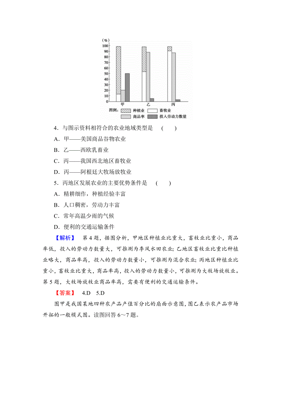 《同步备课参考+课堂新坐标》2013-2014学年高中地理（人教版必修2）教案：课时作业9.doc_第2页