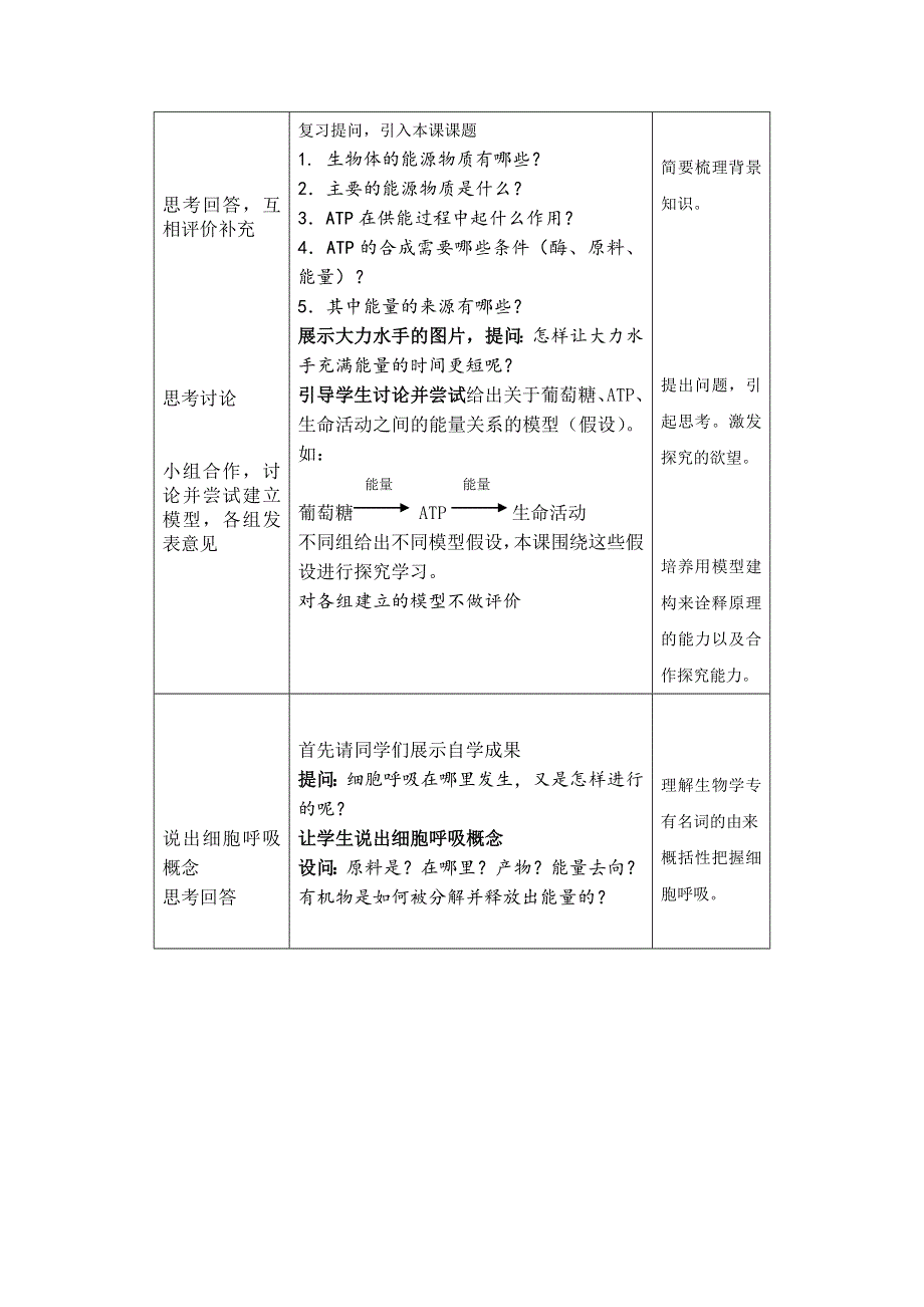 华东地区2009年高中生物教学设计评比资料：ATP的主要来源——细胞呼吸.doc_第2页