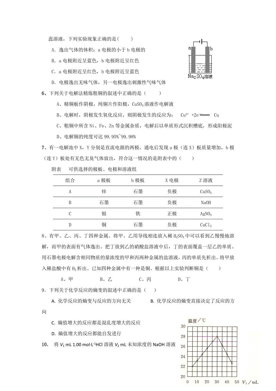 广东省普宁市第二中学2016-2017学年高二上学期期末考试化学试题 WORD版含答案.doc_第2页