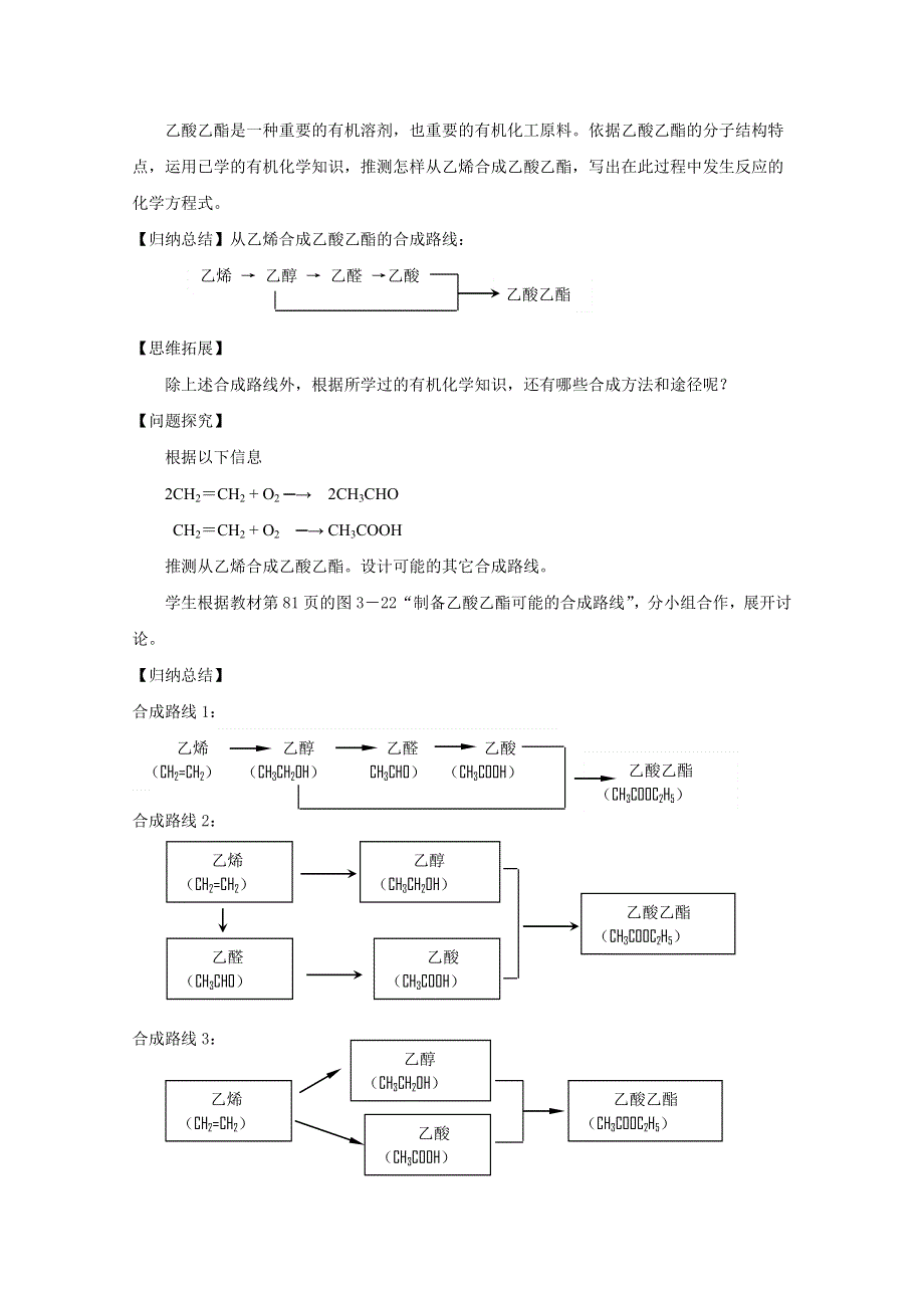 化学：3-3《人工合成有机化合物》精品教案（苏教版必修二）.doc_第2页