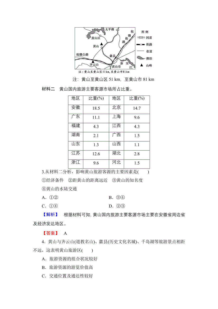 《同步备课参考 课堂新坐标》2013-2014学年高中地理（湘教版选修3）学案：第3章　旅游规划.doc_第2页