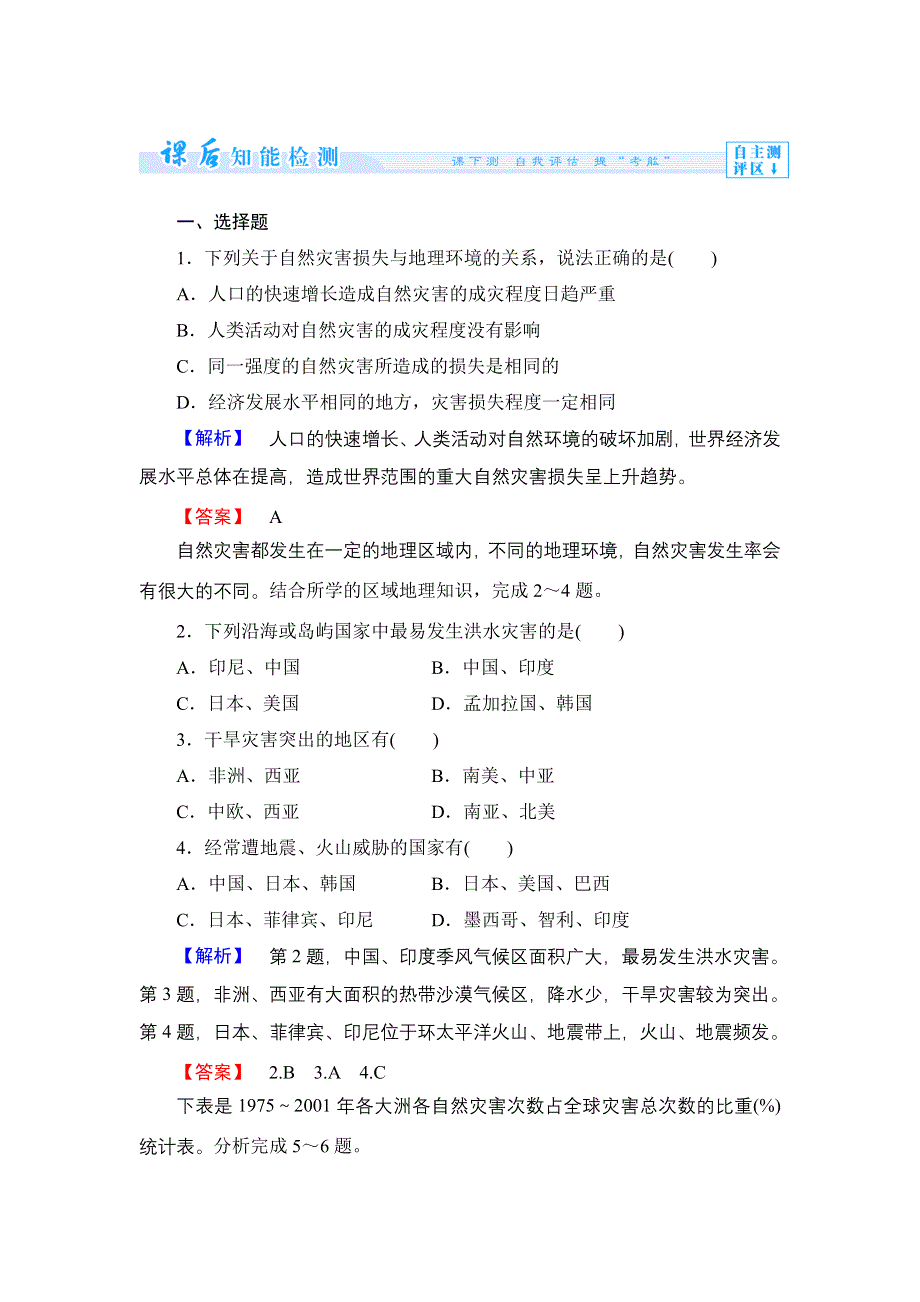 《同步备课参考 课堂新坐标》2013-2014学年高中地理（湘教版选修5）学案：课时作业11.doc_第1页