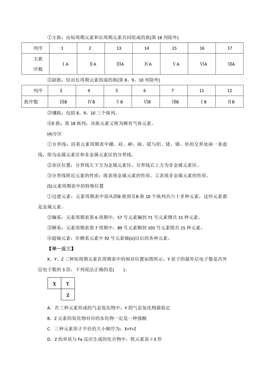 2016年高考化学热点题型和提分秘籍 专题5.2 元素周期律和元素周期表（原卷版） WORD版无答案.doc_第2页