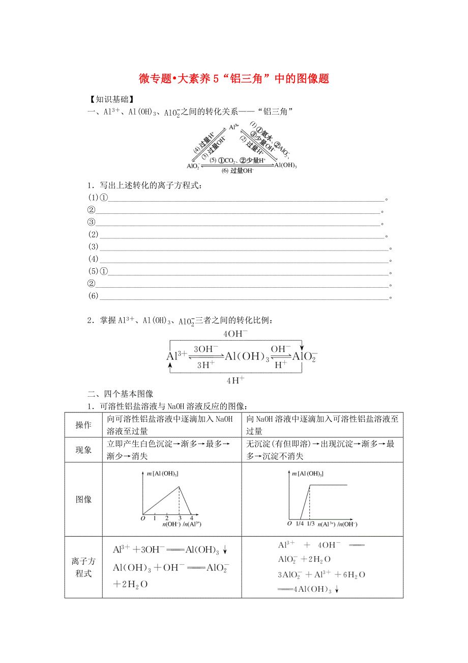 （统考版）2023版高考化学一轮复习 第三章 金属及其化合物 微专题 大素养5 第4讲 铜及其化合物 金属资源学生用书.docx_第1页