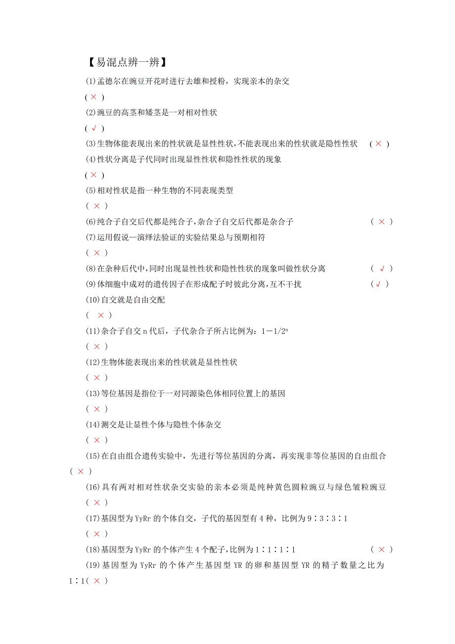 2016年高考生物备考艺体生百日突围系列 专题08遗传的基本规律解析版 WORD版含解析.doc_第2页