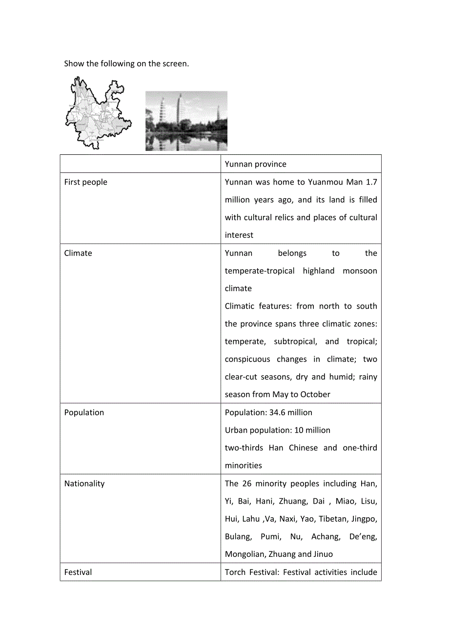 2014-2015学年高中英语（精品）同步教案（第6课时）：UNIT 1 A LAND OF DIVERSITY人教新课标选修8）.doc_第3页