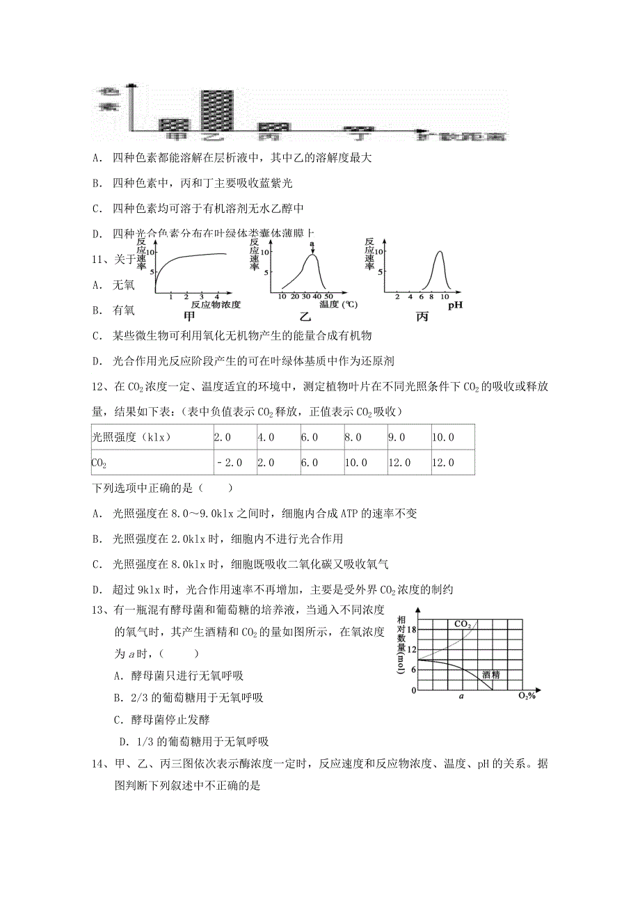 北京市昌平临川育人学校2017-2018学年高一12月月考生物试题 WORD版含答案.doc_第3页