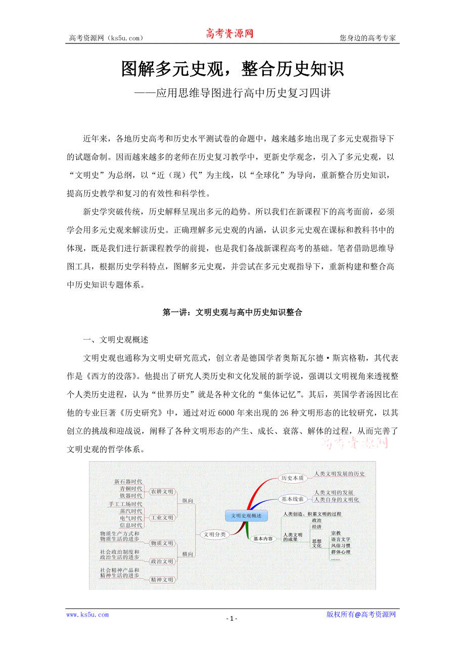 图解多元史观整合历史知识.doc_第1页