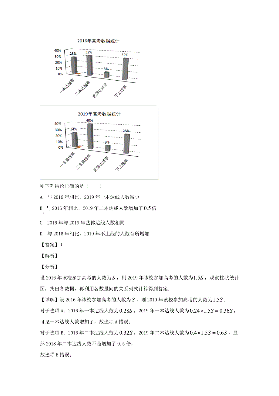 吉林省吉化第一高级中学校2020届高三数学下学期适应性测试试题 理（含解析）.doc_第3页