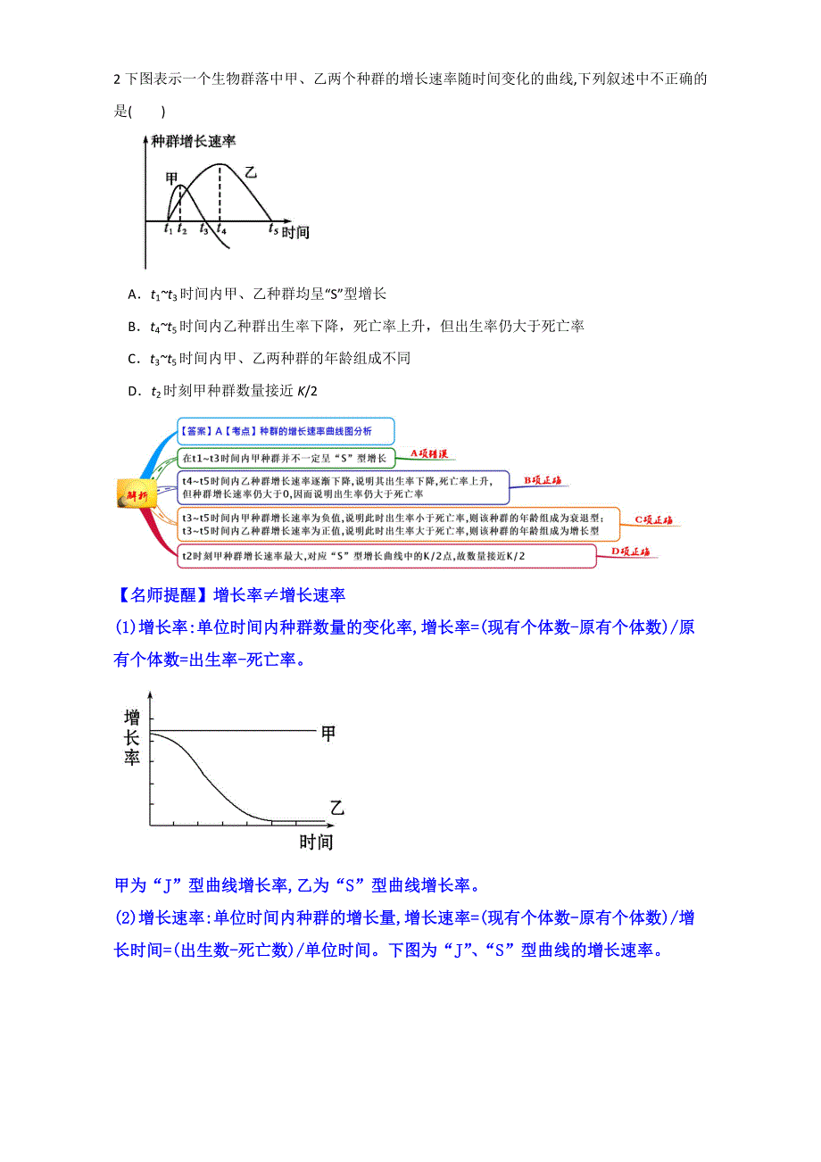 图解教材&人教版高中生物必修3（思维导图 微试题）4.doc_第2页