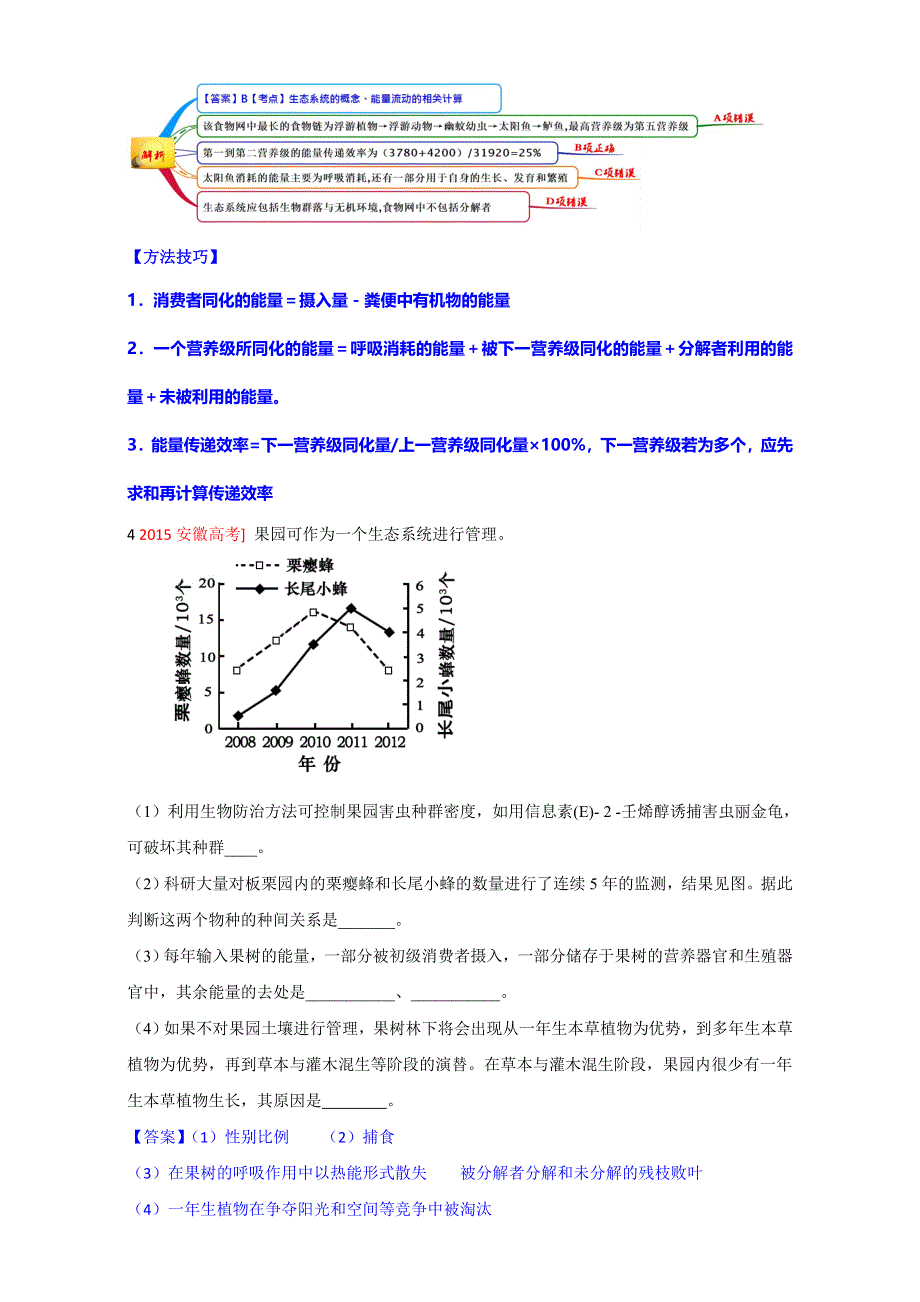 图解教材&人教版高中生物必修3（思维导图 微试题）5.doc_第3页