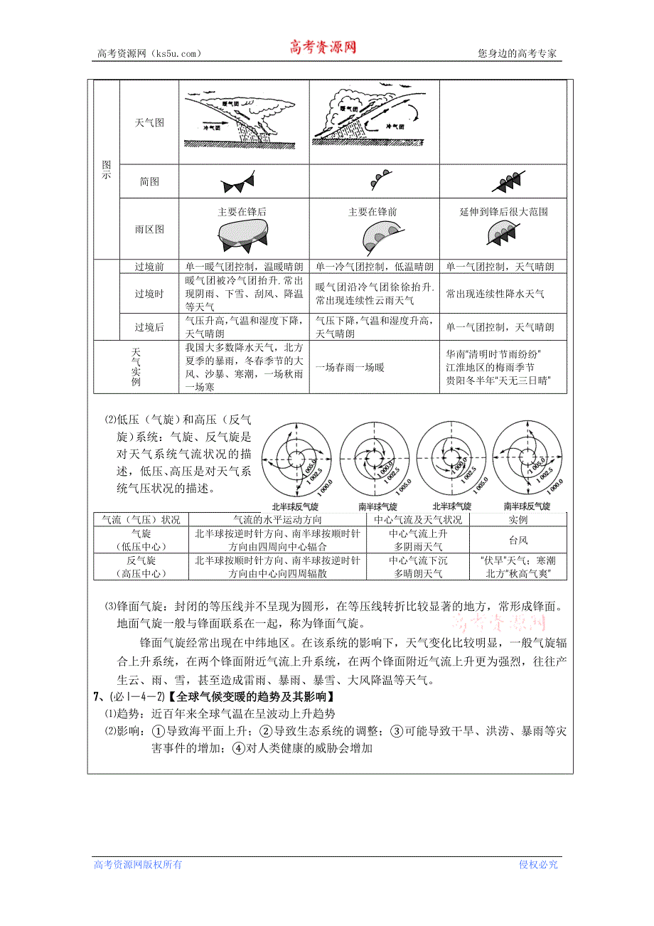 江苏省丹阳2011地理教学案（必修一自然地理）高三复习 201103013.doc_第3页