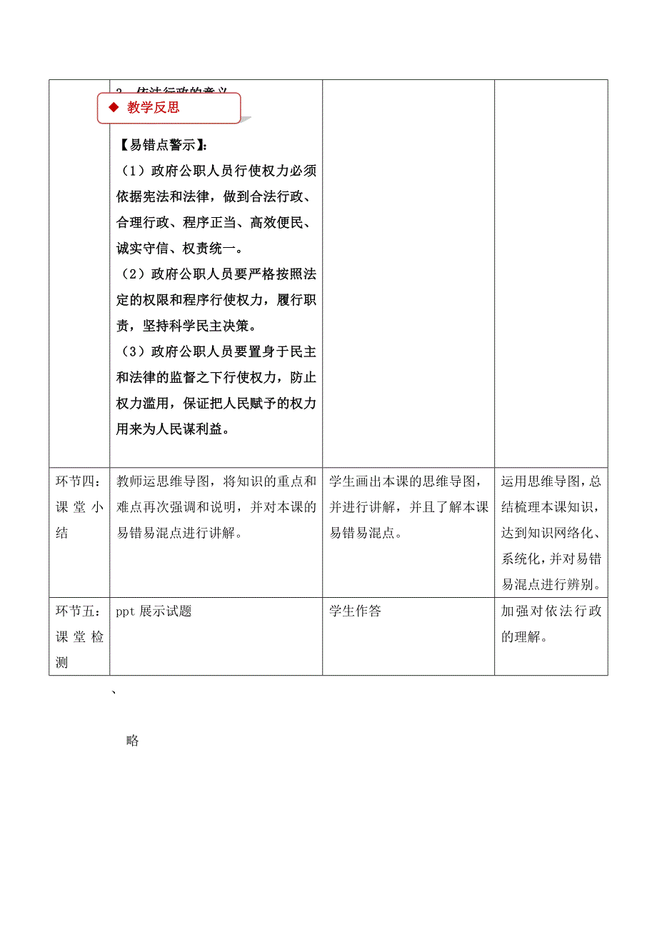 2017-2018学年人教版高中政治必修二《4-1 政府的权力：依法行使》 .doc_第3页