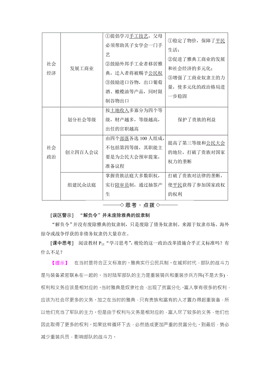 2017-2018学年人民版历史选修一教师用书：专题1 梭伦改革-二 WORD版含解析.doc_第2页