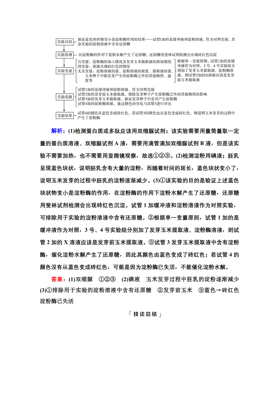 新教材2022版新高考生物人教版一轮总复习学案：必修1 第1单元 实验探究系列1　实验目的的确定 WORD版含解析.doc_第2页