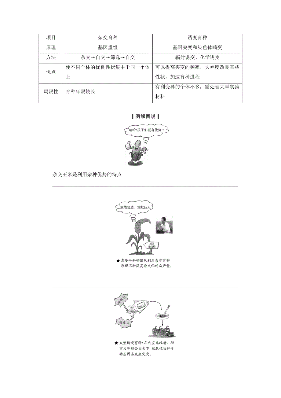 2017-2018学年同步备课一体资料之生物浙江专用必修2讲义：第四章 生物的变异 第17课时 WORD版含答案.doc_第3页