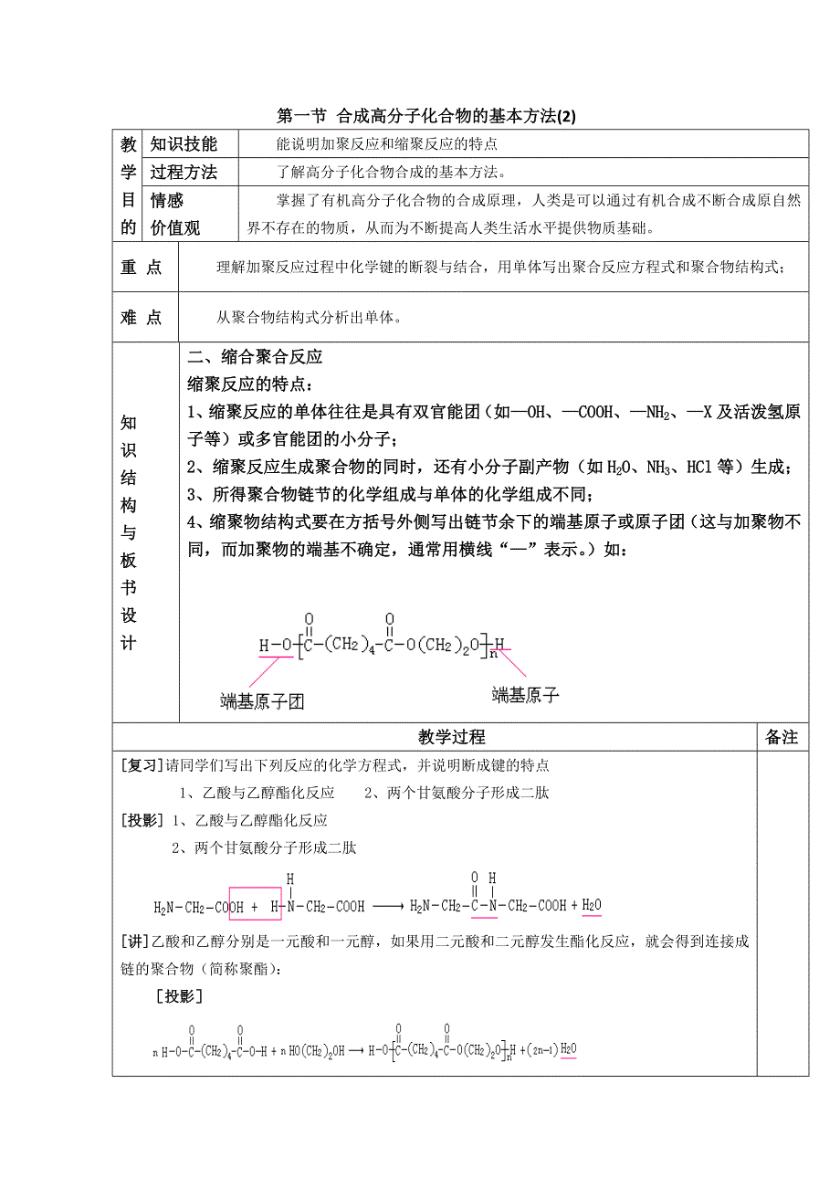 广东省河源市龙川县第一中学高中化学选修五 教案 第五章第一节 合成高分子化合物的基本方法(2).doc_第1页