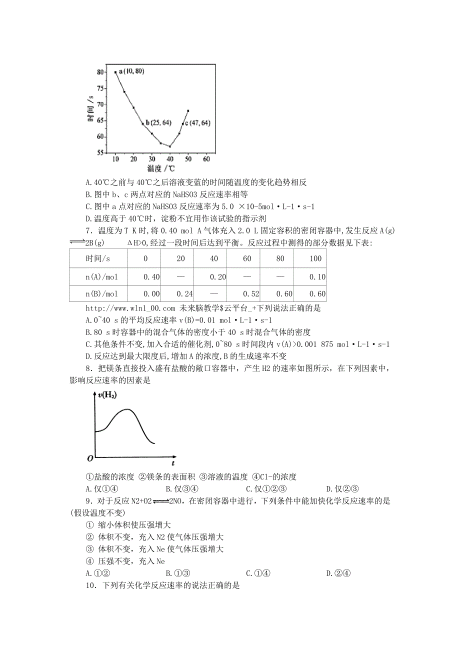 河北定州中学2016届高三下学期周练（一）化学试题 WORD版含答案.doc_第2页