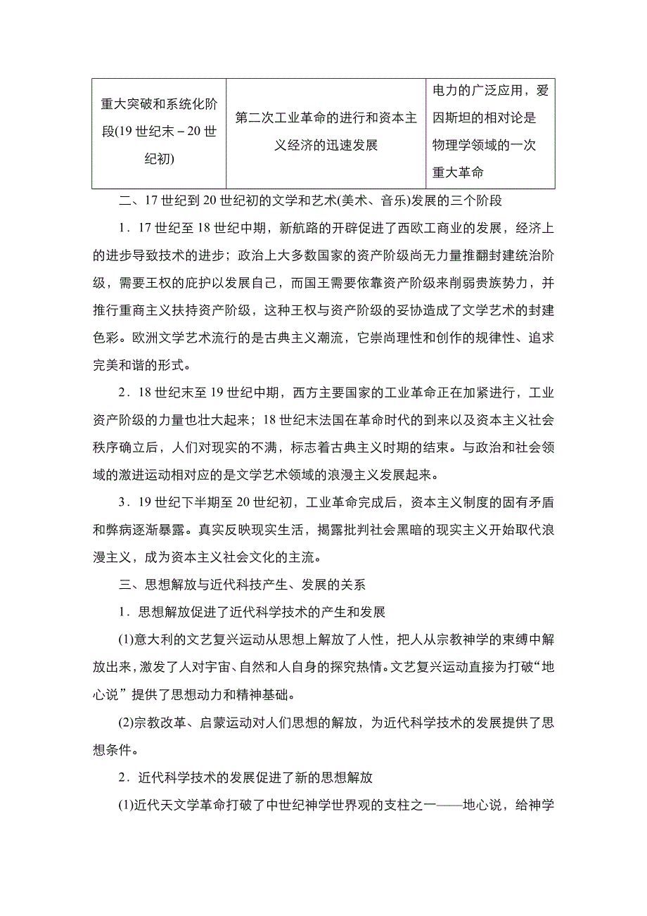 2021新高考历史一轮复习方案人民版教学案 练习：专题16 专题整合　备考提能 WORD版含解析.doc_第2页