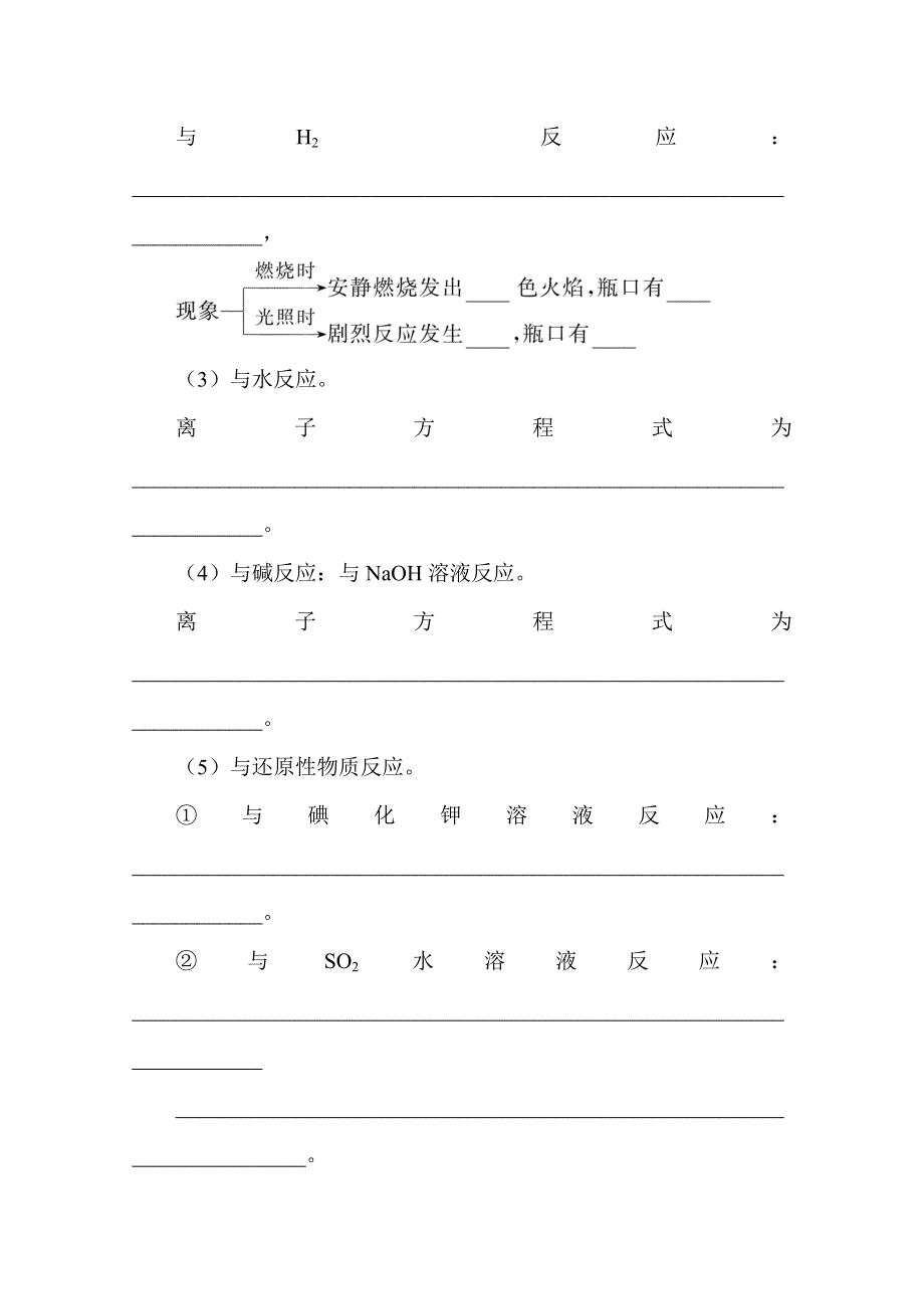 新教材2022届新高考化学人教版一轮学案：4-2 氯及其化合物　卤素 WORD版含解析.docx_第2页