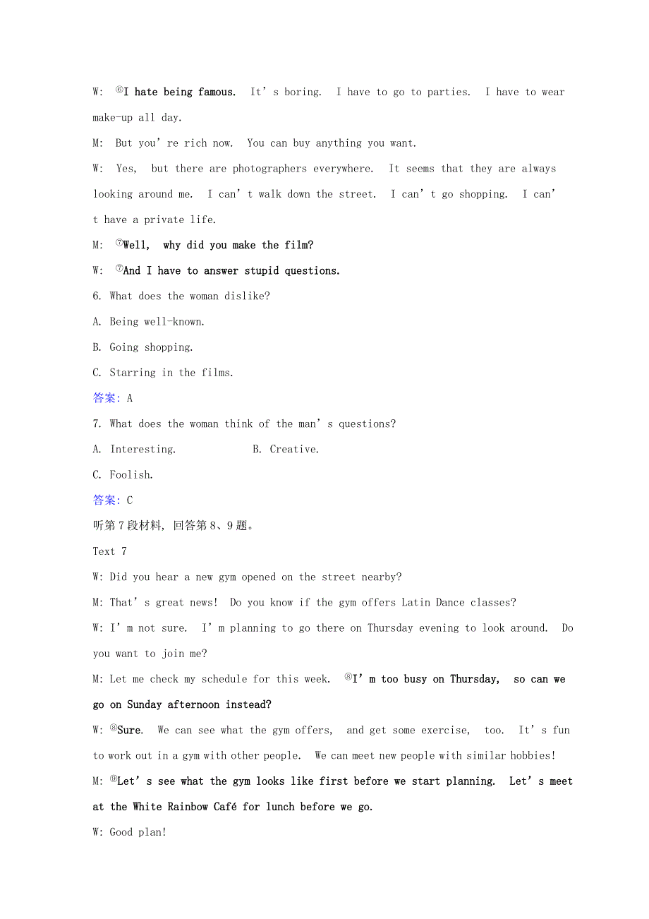 2020-2021学年新教材高中英语 Unit 3 Faster higher stronger素养评价（含解析）外研版选择性必修第一册.doc_第3页